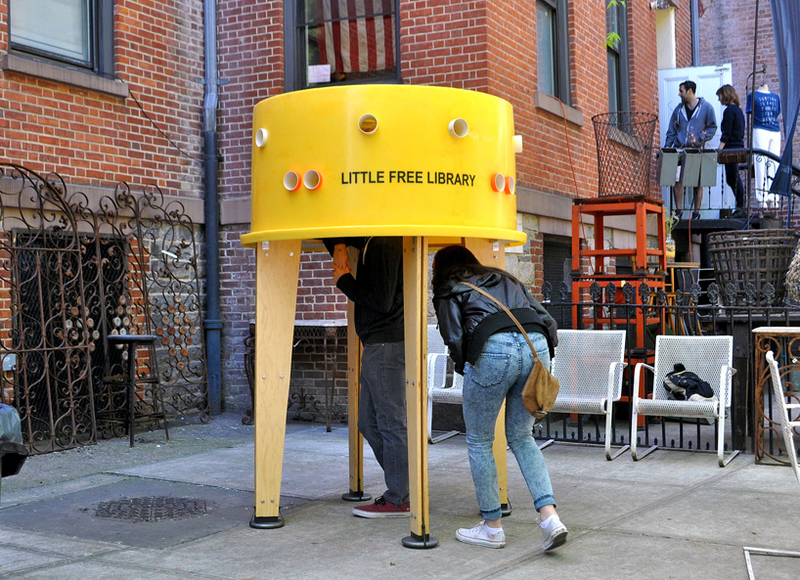 Illustration for article titled The Story Behind Ten Tiny Libraries That Popped Up in NYC This Summer